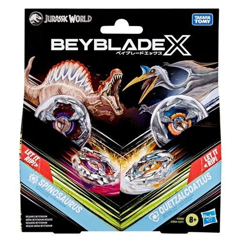 Beyblade X Jurassic World Dual Pack Set - Select Set(s) - by Hasbro