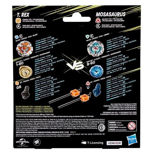 Beyblade X Jurassic World Dual Pack Set - Select Set(s) - by Hasbro