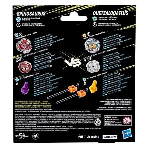 Beyblade X Jurassic World Dual Pack Set - Select Set(s) - by Hasbro