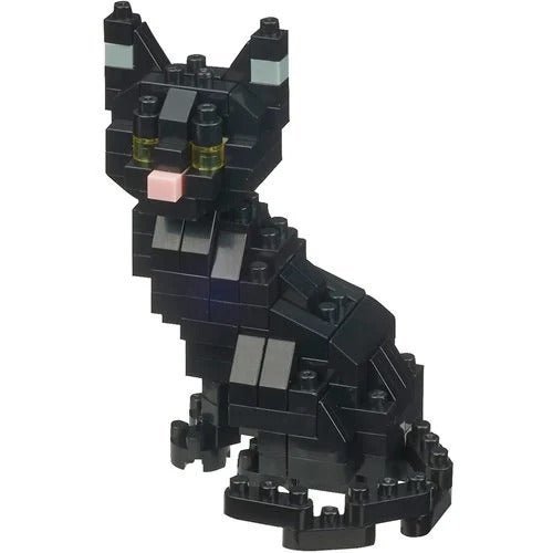 Black Cat Nanoblock Constructible Figure - by Nanoblock