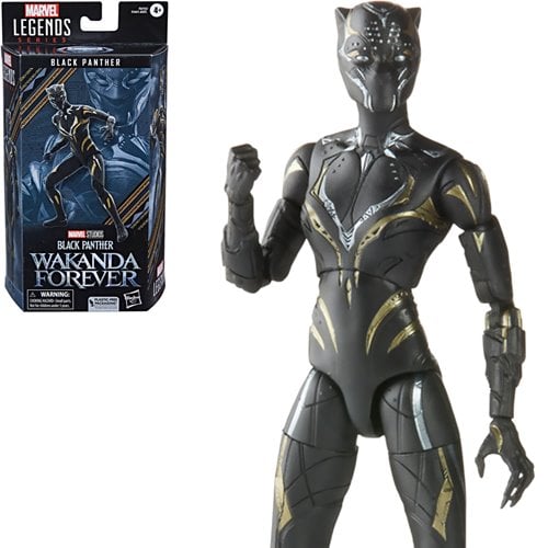 Black Panther Wakanda Forever Marvel Legends 6-Inch Action Figure - by Hasbro | Buy at ToyShnip