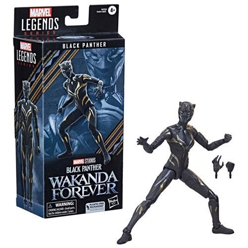 Black Panther Wakanda Forever Marvel Legends 6-Inch Action Figure - by Hasbro | Buy at ToyShnip