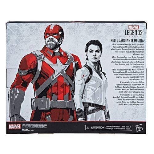 Black Widow Marvel Legends 6-Inch Red Guardian and Melina Vostkoff Action Figures - by Hasbro | Buy at ToyShnip