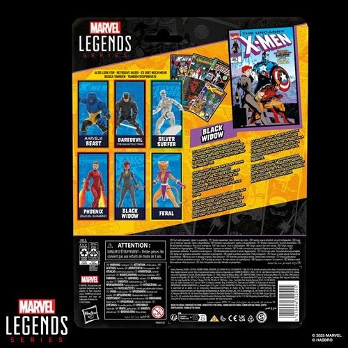 Black Widow Marvel Legends Series Black Widow 6 - Inch Action Figure - by Hasbro