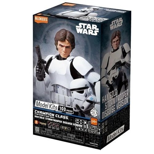 Blokees 75803 Star Wars: A New Hope Han Solo Stormtrooper Disguise Model Kit - by Blokees