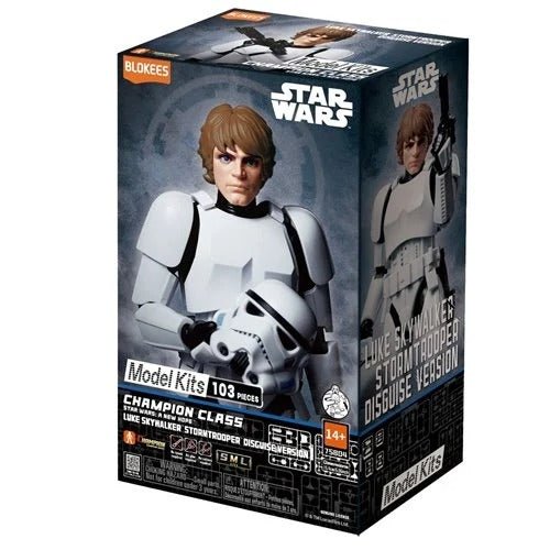 Blokees 75804 Star Wars: A New Hope Luke Skywalker Stormtrooper Disguise Model Kit - by Blokees