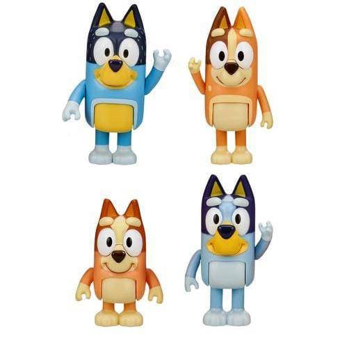 Bluey 4 Pack Figures - by Moose Toys | Buy at ToyShnip