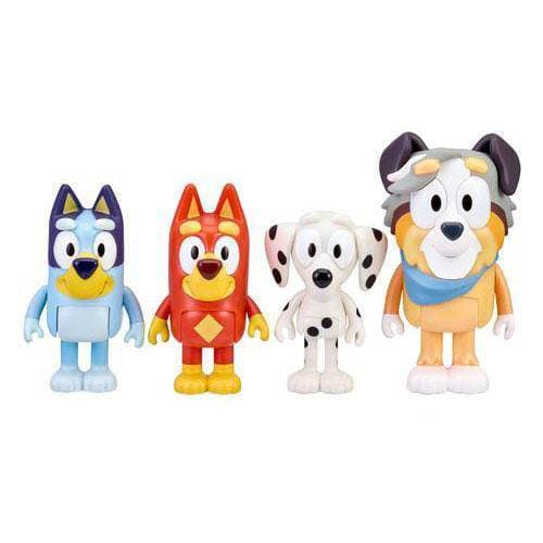 Bluey 4 Pack Figures - by Moose Toys | Buy at ToyShnip