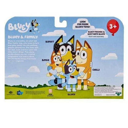 Bluey 4 Pack Figures - by Moose Toys | Buy at ToyShnip