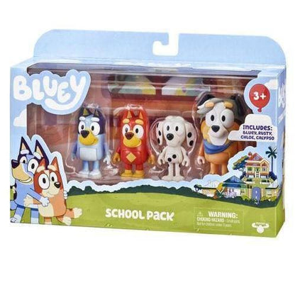 Bluey 4 Pack Figures - by Moose Toys | Buy at ToyShnip