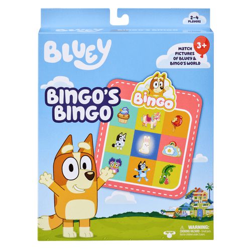 Bluey Bingo’s Bingo Game Set - by Moose Toys | Buy at ToyShnip