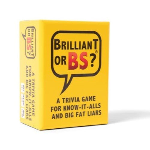 Brilliant or BS? Trivia Party Game - by Brilliant or BS? | Buy at ToyShnip