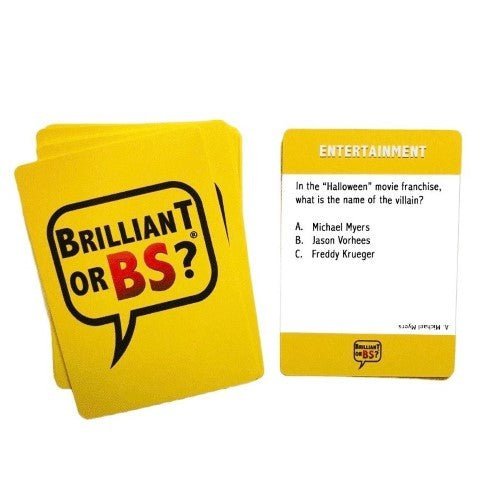 Brilliant or BS? Trivia Party Game - by Brilliant or BS? | Buy at ToyShnip