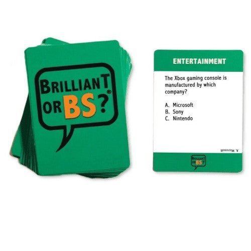Brilliant or BS? Trivia Party Game - by Brilliant or BS? | Buy at ToyShnip