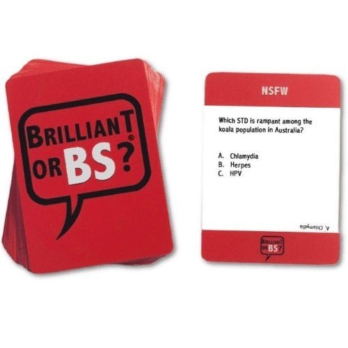Brilliant or BS? Trivia Party Game - by Brilliant or BS? | Buy at ToyShnip