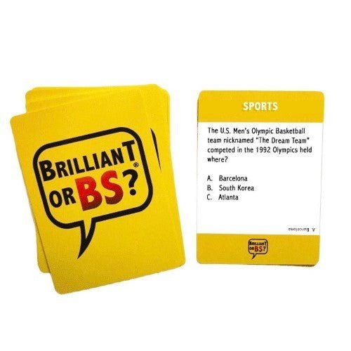 Brilliant or BS? Trivia Party Game - by Brilliant or BS? | Buy at ToyShnip
