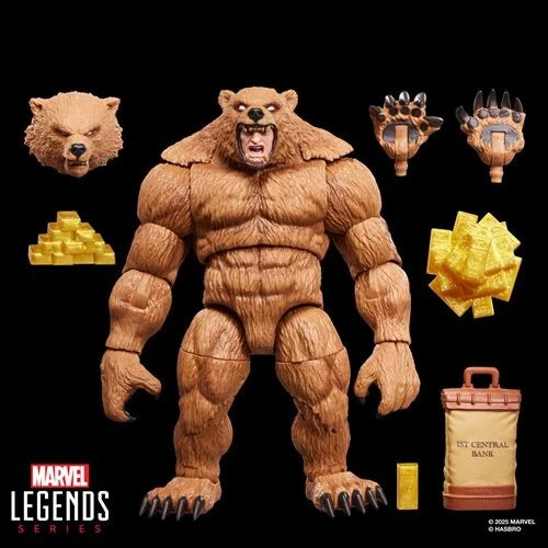 Spider-Man Marvel Legends Series Grizzly 6-Inch Action Figure