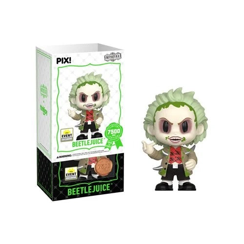 ThrillJoy Pix! Beetlejuice (Spike) Vinyl Figure - 2026 Convention Exclusive