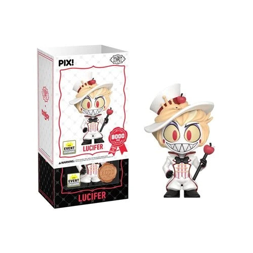ThrillJoy Pix! Hazbin Hotel Lucifer Vinyl Figure - 2026 Convention Exclusive