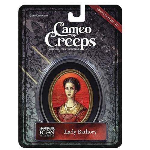 Cameo Creeps Tiny Monster Paintings - Lady Bathory - by Chris Seaman Illustration | Buy at ToyShnip