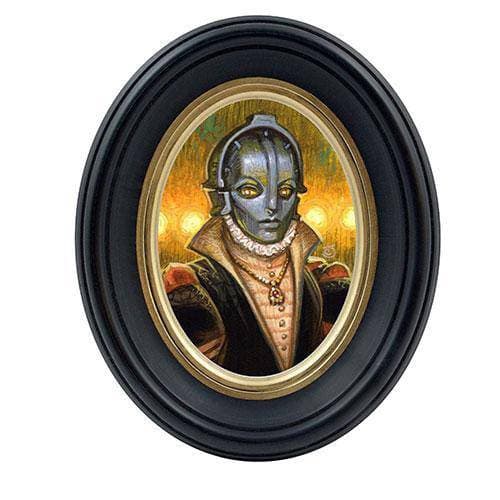 Cameo Creeps Tiny Monster Paintings - Metropolis Maria - by Chris Seaman Illustration | Buy at ToyShnip