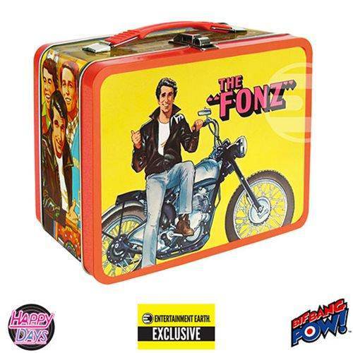 Captain Marvel - Happy Days The Fonz Tin Tote - Entertainment Earth Exclusive by Bif Bang Pow! 