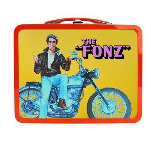 Captain Marvel - Happy Days The Fonz Tin Tote - Entertainment Earth Exclusive by Bif Bang Pow! 