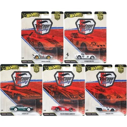 Hot Wheels Car Culture 2026 Vintage Racing - Select Vehicle(s)