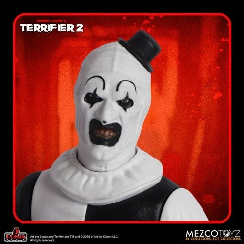 Mezco Toyz Terrifier 2 - 5 Points Action Figures - Art the Clown  or Little Pale Girl