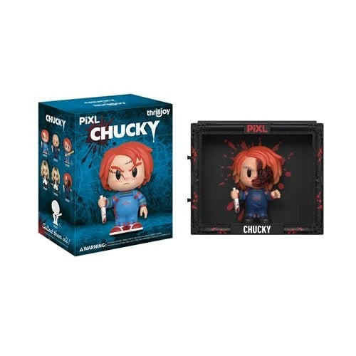 ThrillJoy PiXL Chucky  Universe Blind Box Mini-Figure (1 box with 1 figure)
