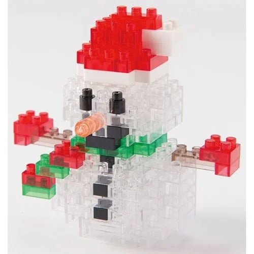 Christmas Snowman Version 2 Nanoblock Collection Series Constructible Figure - by Nanoblock | Buy at ToyShnip