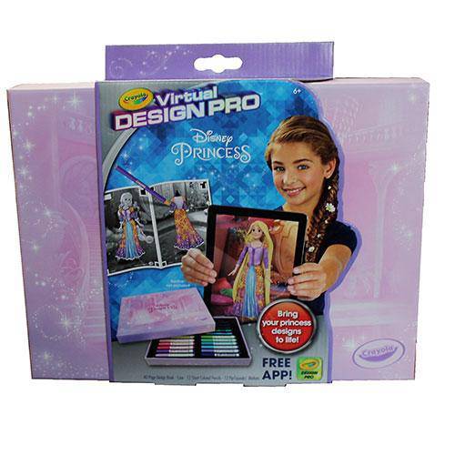 Crayola Virtual Design Pro Portfolio Princess - by Crayola | Buy at ToyShnip