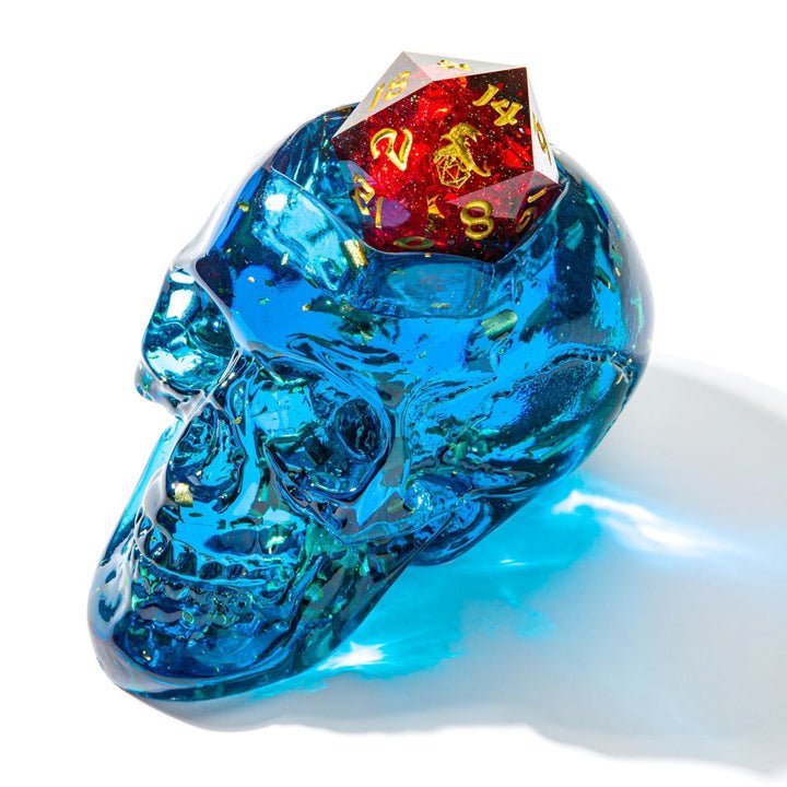 D20 Dice Skull Holder- Choose a Color - by Hymgho | Buy at ToyShnip
