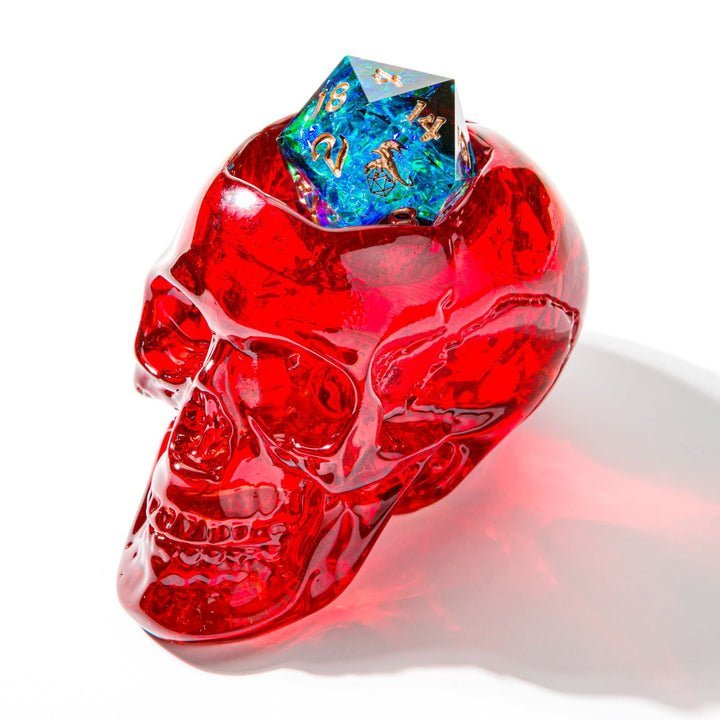 D20 Dice Skull Holder- Choose a Color - by Hymgho | Buy at ToyShnip