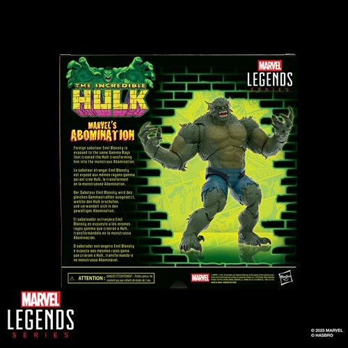 Hulk Marvel Legends Series Marvel’s Abomination 6-Inch Action Figure