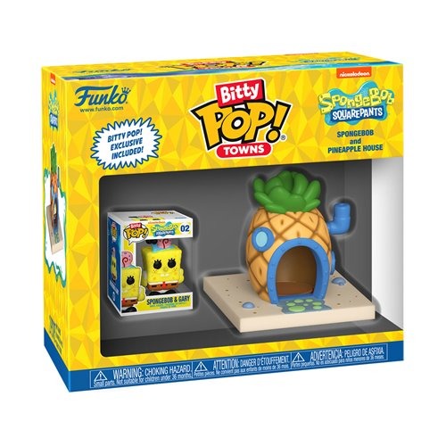 Funko Pop! Bitty Town - SpongeBob SquarePants and Pineapple House