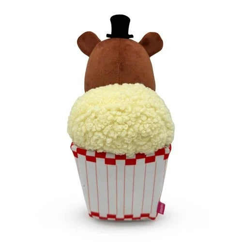 Five Nights at Freddy's Popcorn Bucket Freddy 9-Inch Plush - Entertainment Earth Exclusive