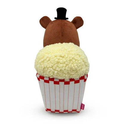 Five Nights at Freddy's Popcorn Bucket Freddy 9-Inch Plush - Entertainment Earth Exclusive