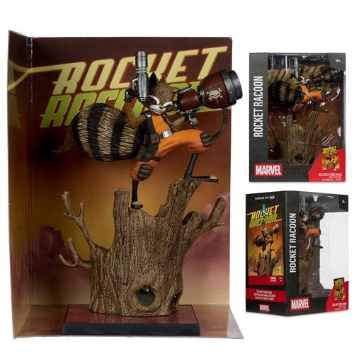 McFarlane Toys Marvel Collection  1:6 Scale Posed Figure with Comic - Select Figure(s)