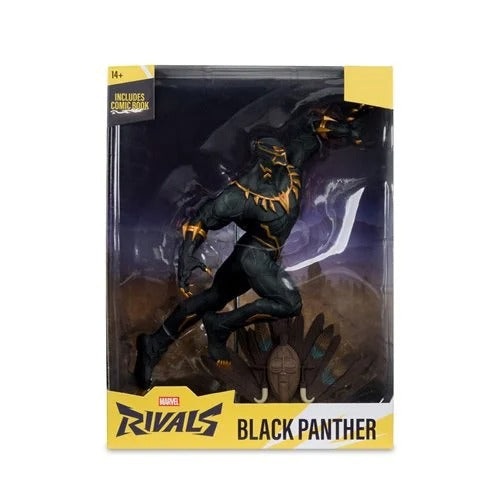Marvel Rivals Black Panther 1:6 Scale Posed Figure with Scene and Comic