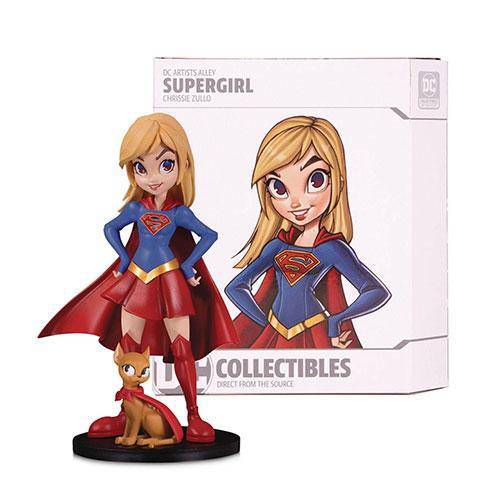 DC Artists' Alley Color Supergirl by Chrissie Zullo PVC Figure - by DC Direct | Buy at ToyShnip