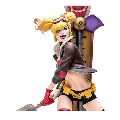 DC Bombshells Harley Quinn Deluxe Version 2 Statue - by DC Direct | Buy at ToyShnip