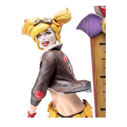 DC Bombshells Harley Quinn Deluxe Version 2 Statue - by DC Direct | Buy at ToyShnip