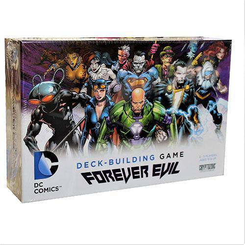 DC Comics Deck Building Game: Forever Evil (stand alone or expansion) - by Cryptozoic Entertainment | Buy at ToyShnip