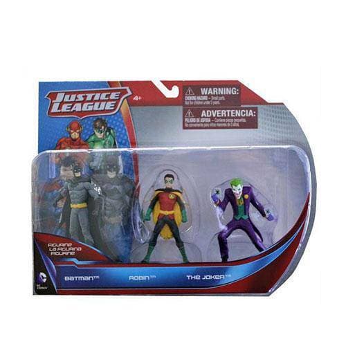 DC Comics: Justice League of America Action Figure 3-Pack - Batman, Robin, The Joker - by DC Direct | Buy at ToyShnip
