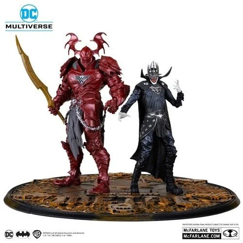DC McFarlane Collector Edition Batman Who Laughs & Merciless 7 - Inch Scale Action Figure 2 - Pack - Exclusive - by McFarlane Toys