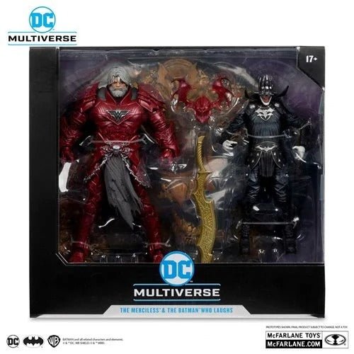 DC McFarlane Collector Edition Batman Who Laughs & Merciless 7 - Inch Scale Action Figure 2 - Pack - Exclusive - by McFarlane Toys