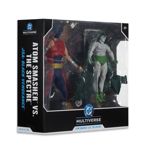 DC Multiverse Atom Smasher Megafig vs. The Spectre JSA: Black Vengeance Action Figure 2 - Pack - by McFarlane Toys