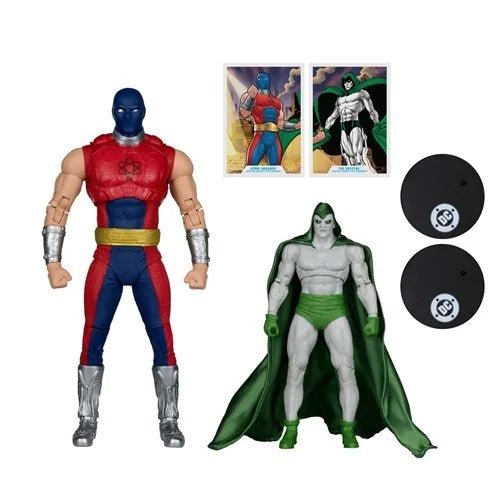 DC Multiverse Atom Smasher Megafig vs. The Spectre JSA: Black Vengeance Action Figure 2 - Pack - by McFarlane Toys