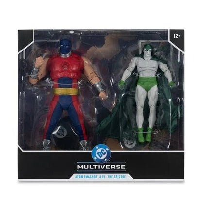 DC Multiverse Atom Smasher Megafig vs. The Spectre JSA: Black Vengeance Action Figure 2 - Pack - by McFarlane Toys